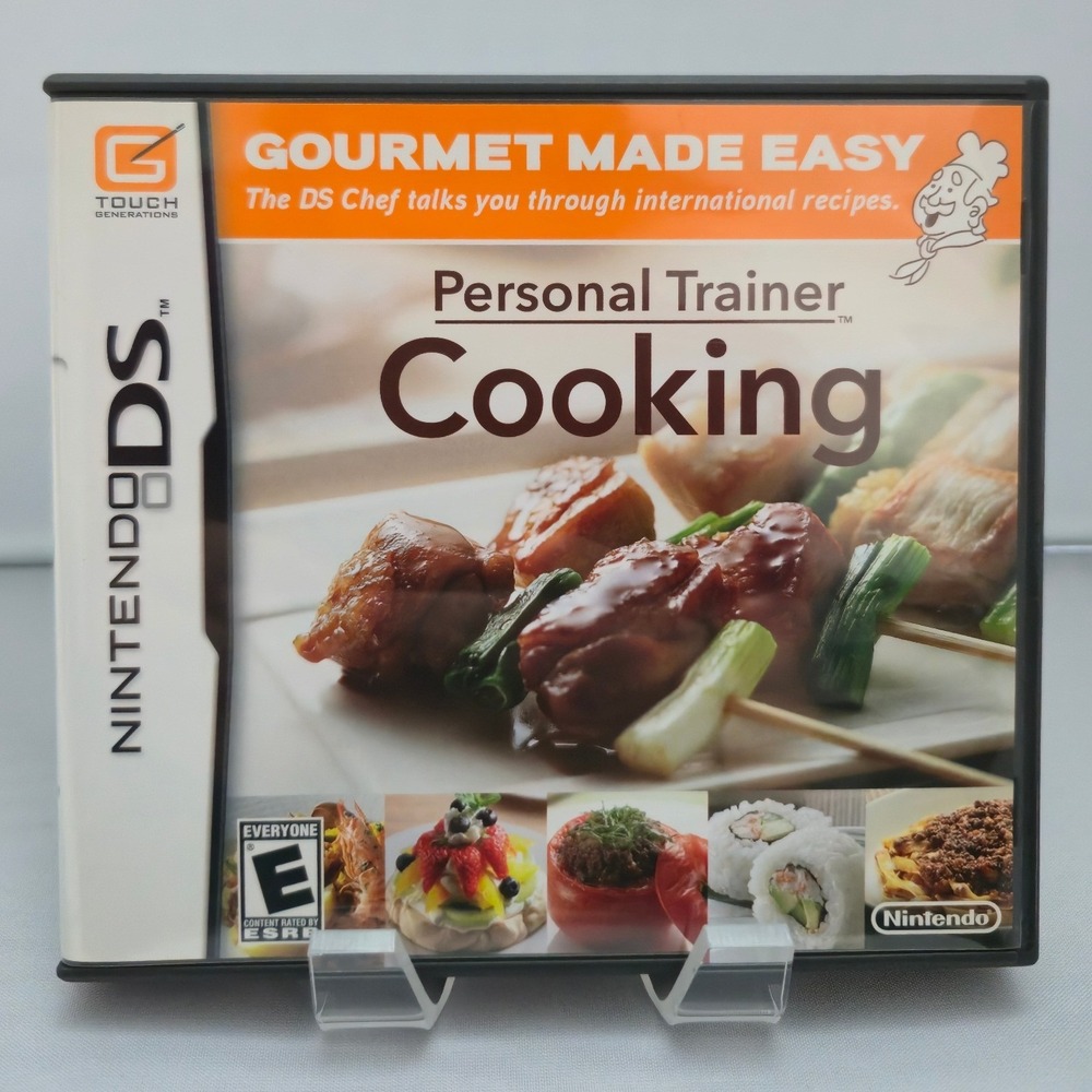 Personal Trainer Cooking Nintendo DS - Complete CIB W/ Manual Tested Very Clean